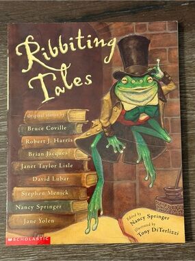 Ribbiting Tales Scholastic Fantasy Anthology Paperback Book
